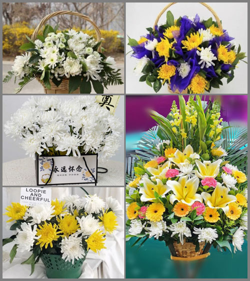 福建宁德古田县平湖镇官州村白事提篮配送